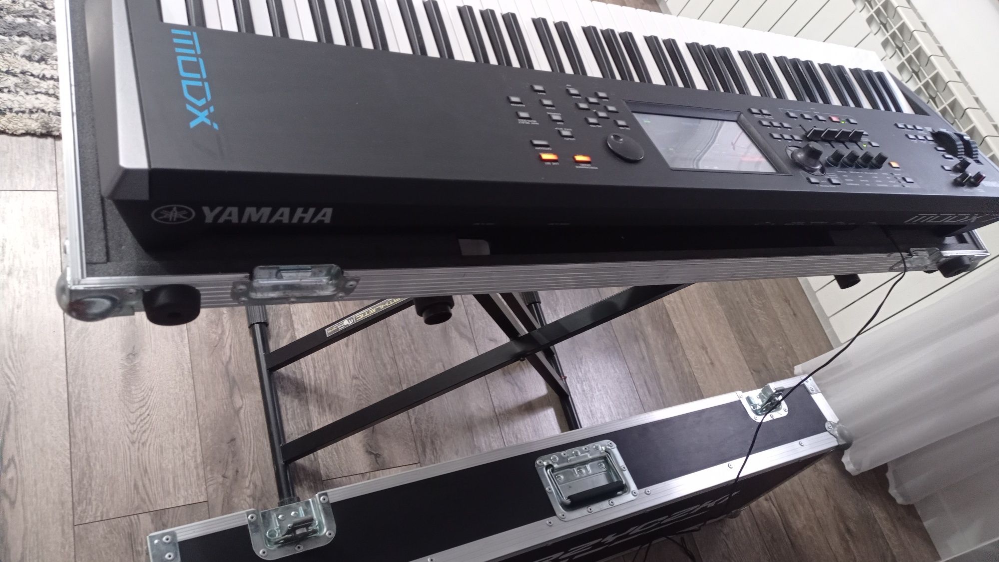 Yamaha Modox 7 + case, statyw, krzesło.