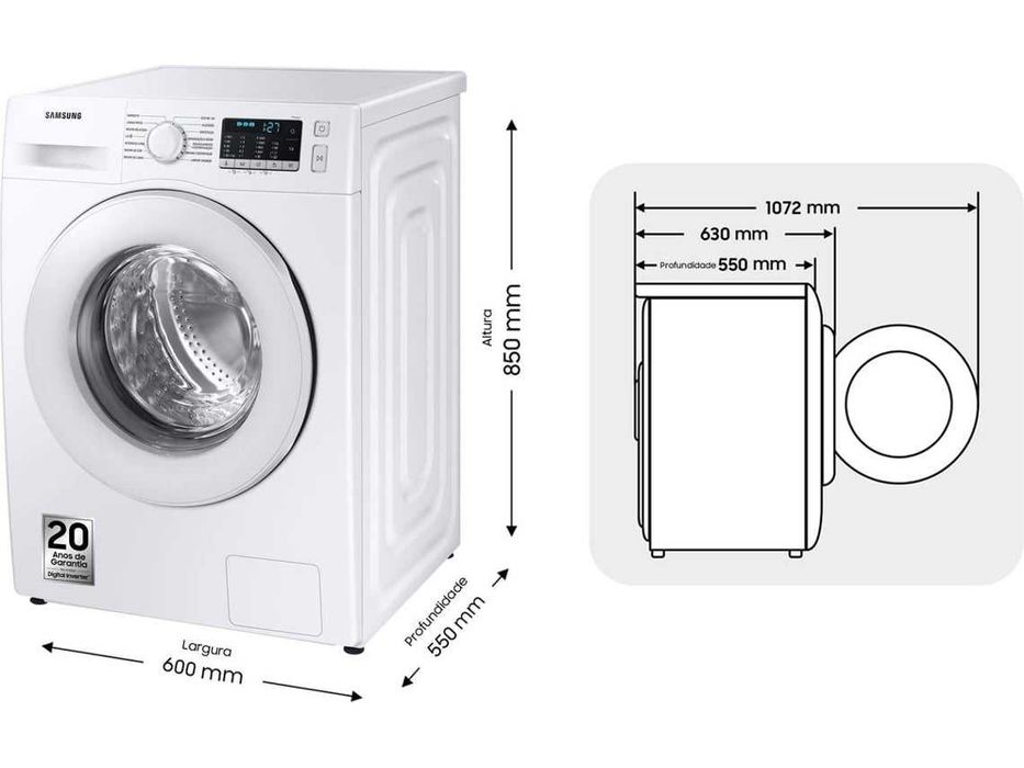 Máquina de Lavar Roupa Samsung 9 kg