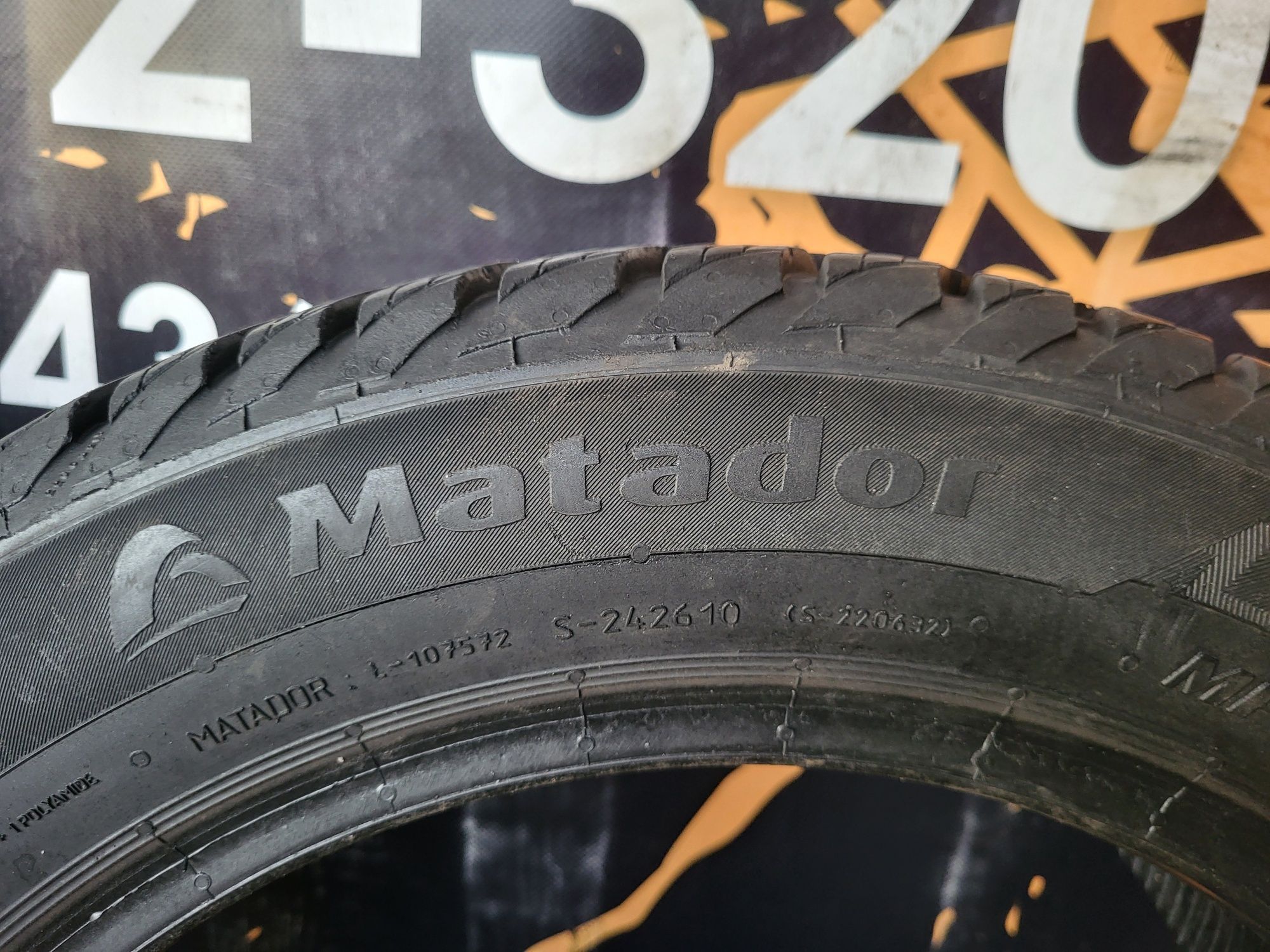 Opony wielosezonowe 155/65/14 Matador 19rok 6mm
