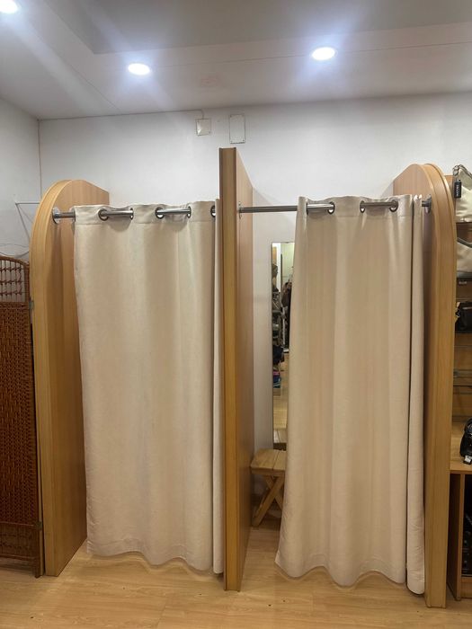 Provadores para exprimentar roupa para loja