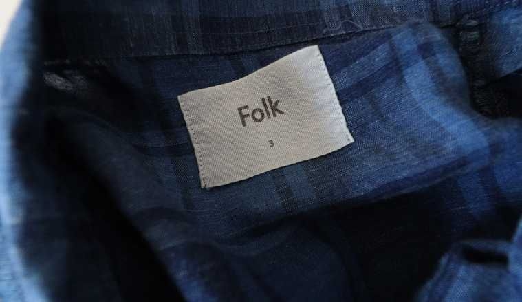Lniano-lyocellowa koszula Folk len lyocell L XL