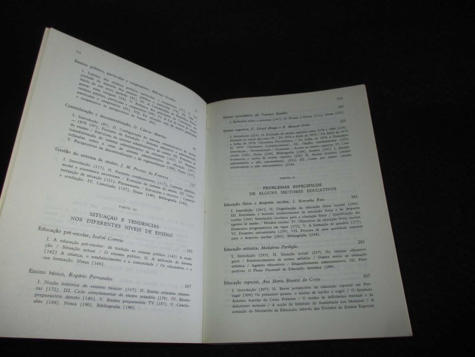 Livro Sistema de Ensino em Portugal Manuela Silva M. Isabel Tamen