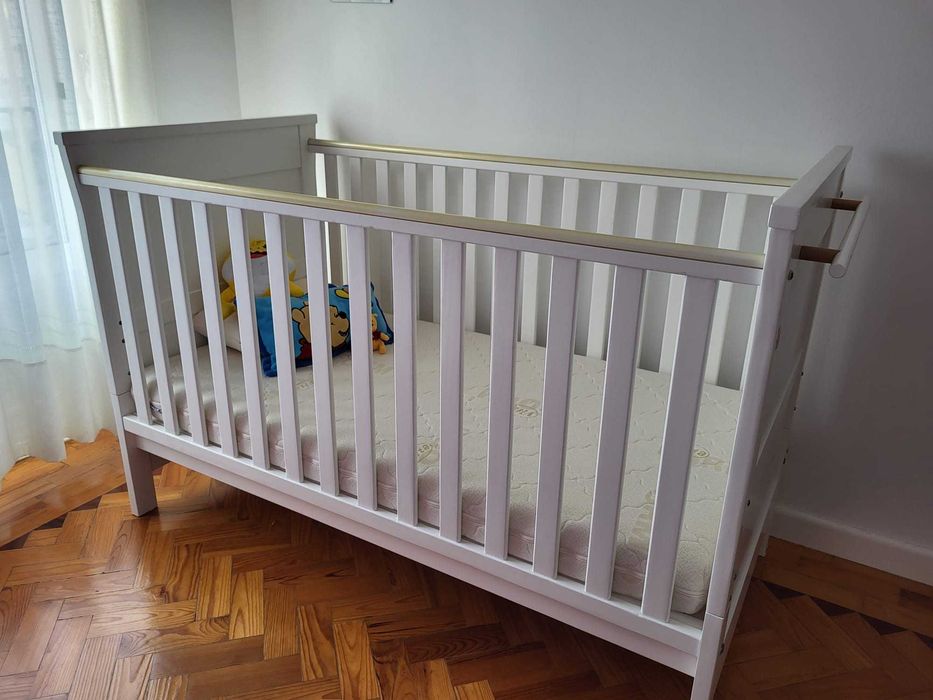Cama Grades Trama c/ colchão
