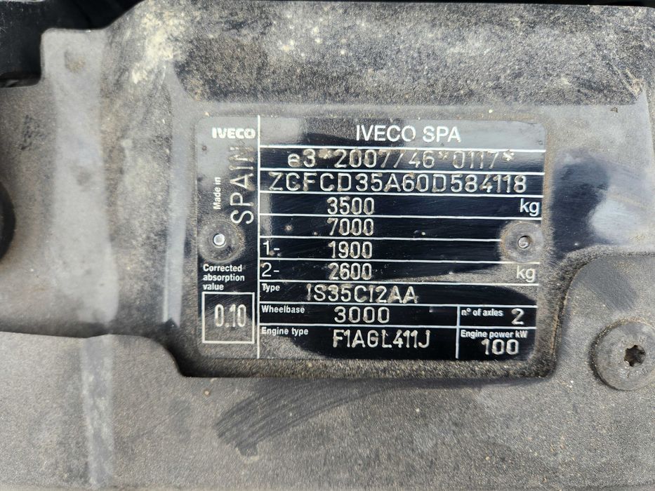 Samochód asenizacyjny Iveco