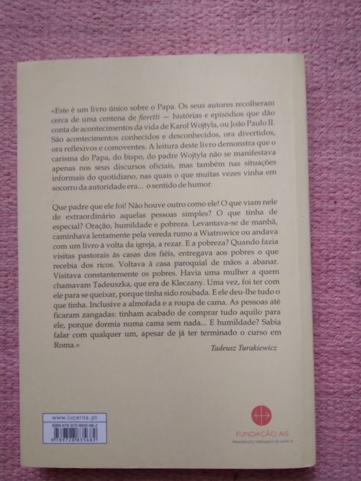 Recordações. João Paulo II