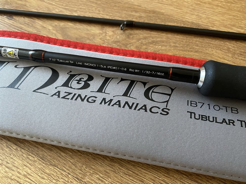 Спінінгове вудлище Tict Inbite Azing Maniacs IB710-TB 2.40m 0.9-12.25.