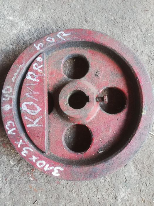 Starocie stare koło pasowe - DUZE