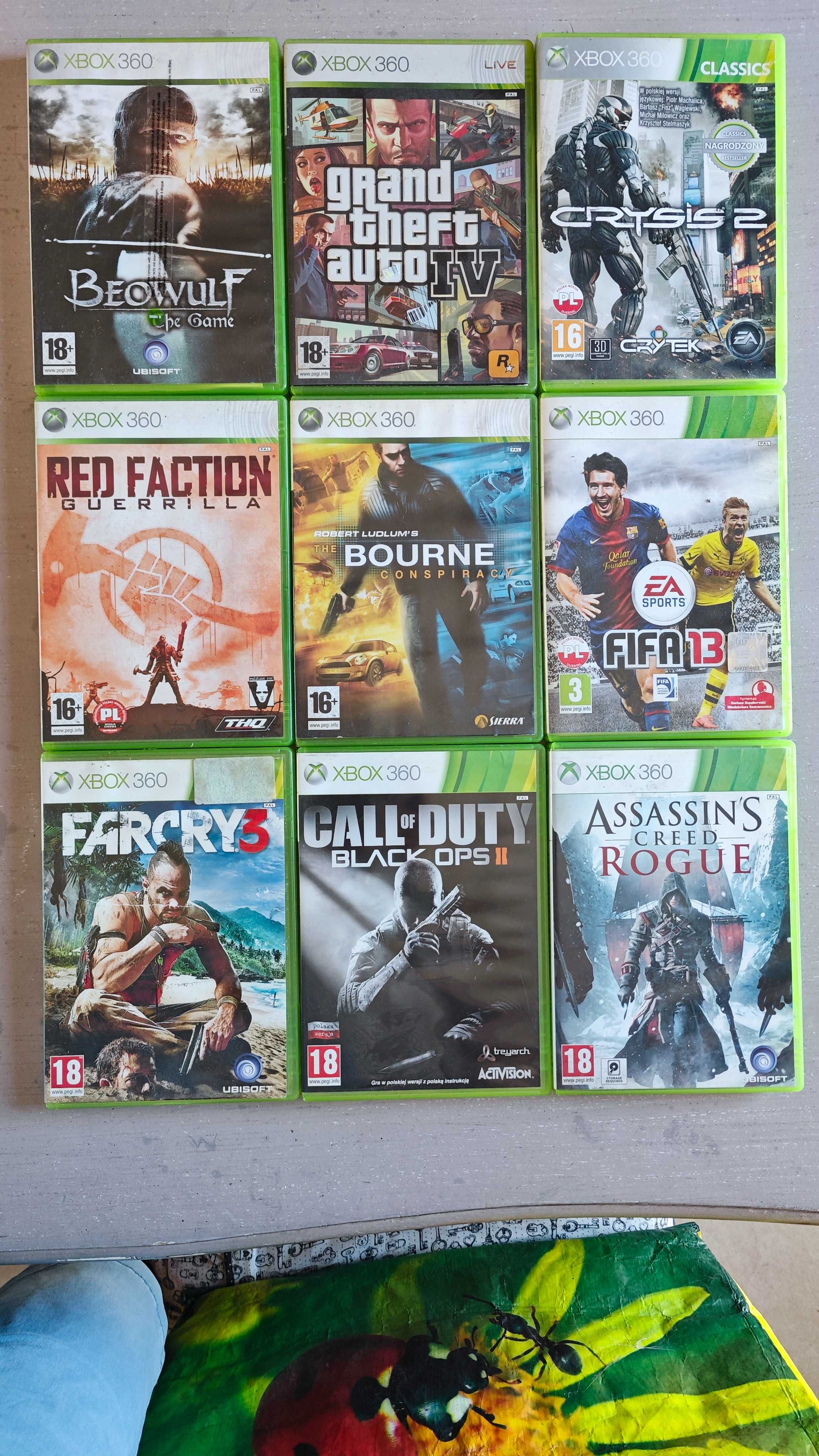 Gry Xbox 360 pakiet 27 szt.