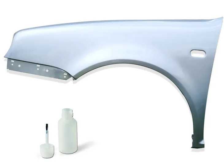 Błotnik lewy przedni VW Golf 4 LA7W srebrny – nowy, pomalowany