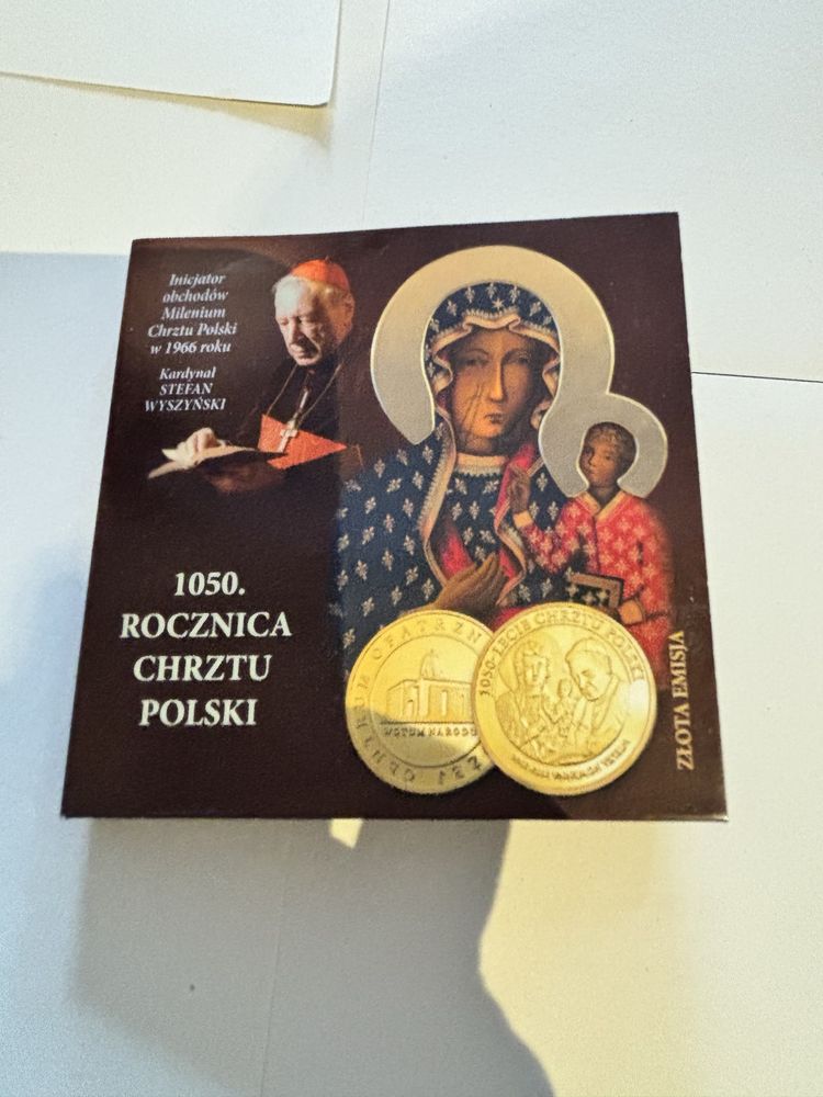 Pamiątkowy medal z okazji 1050-lecia chrztu polski