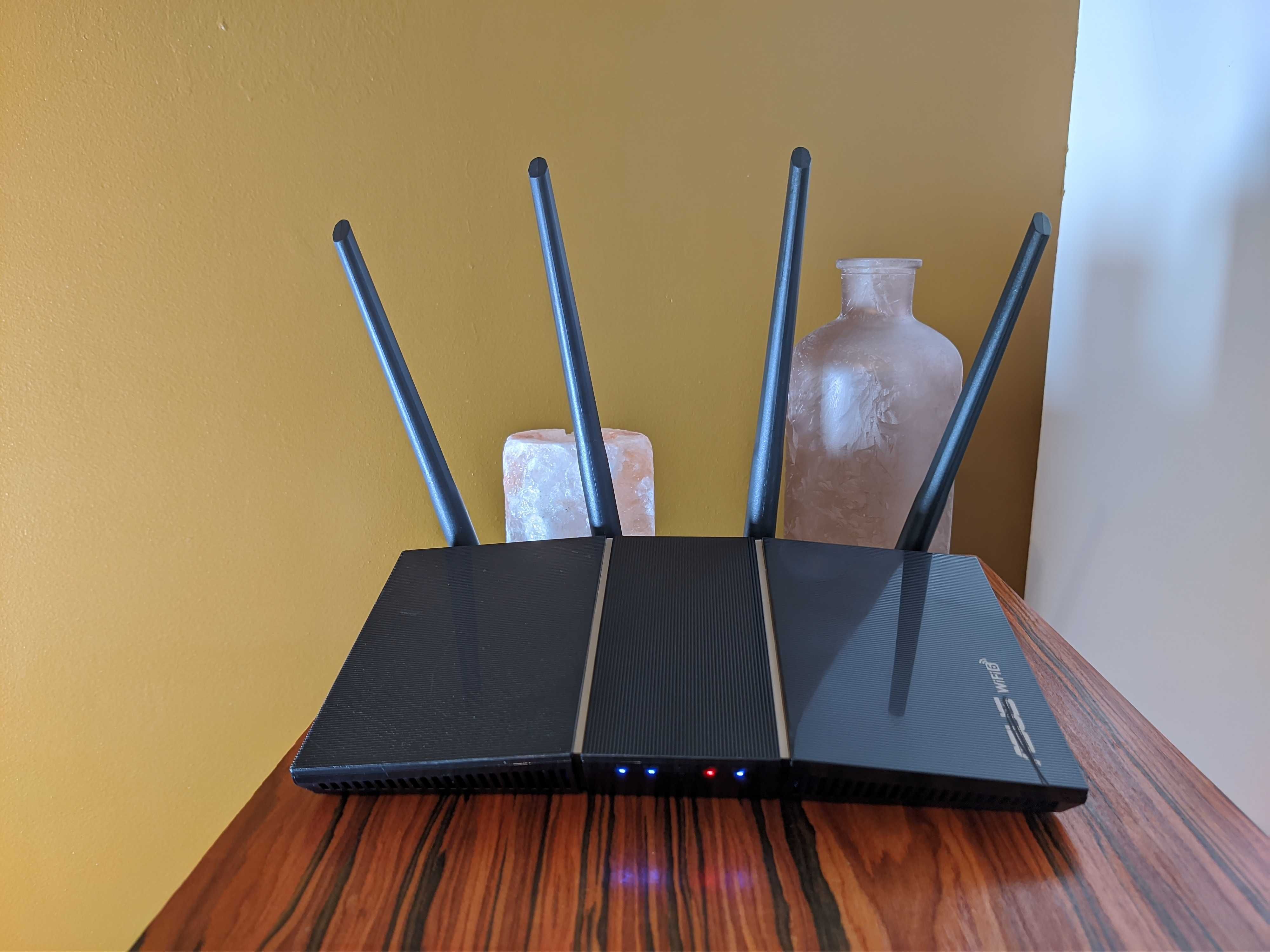 Router ASUS RT-AX57, AiMESH, AX3000, WiFi6, QoS, Gwarancja, FV23