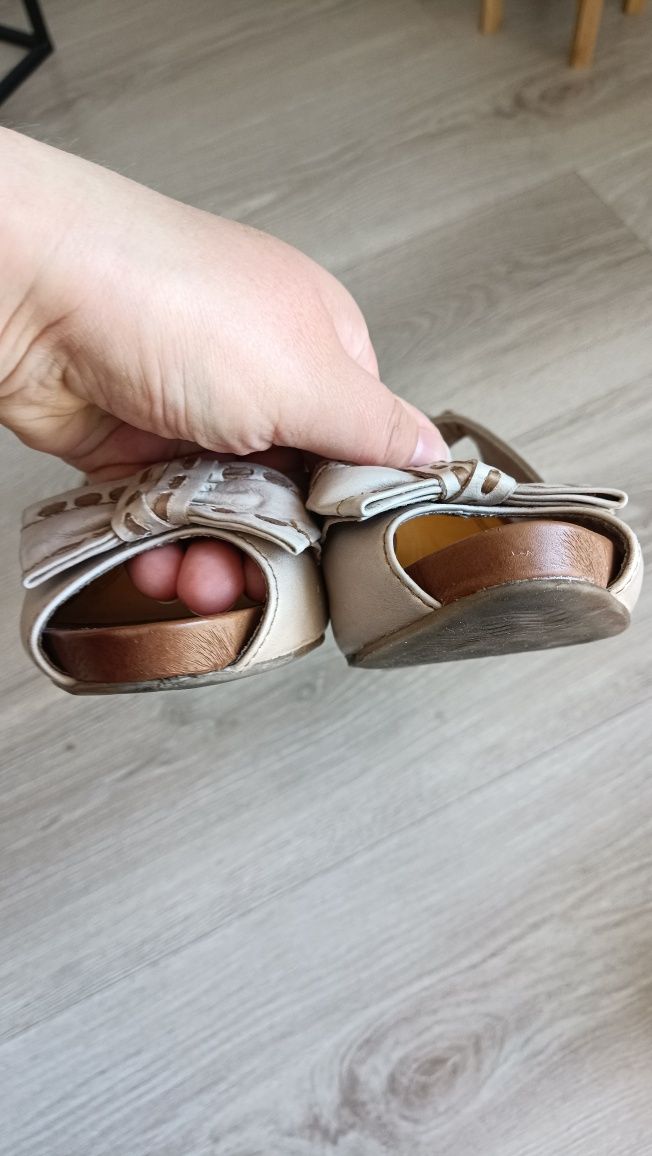 Sandały damskie skórzane rozmiar 38