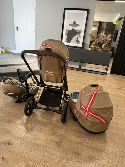 Wózek zestaw 4 w 1 Cybex Priam Karolina Kurkova