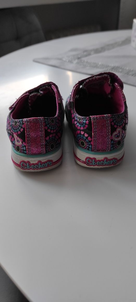 Buty świecące skechers 21,5