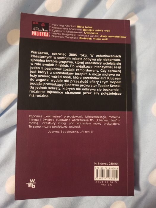 Książka pt. Uwikłanie