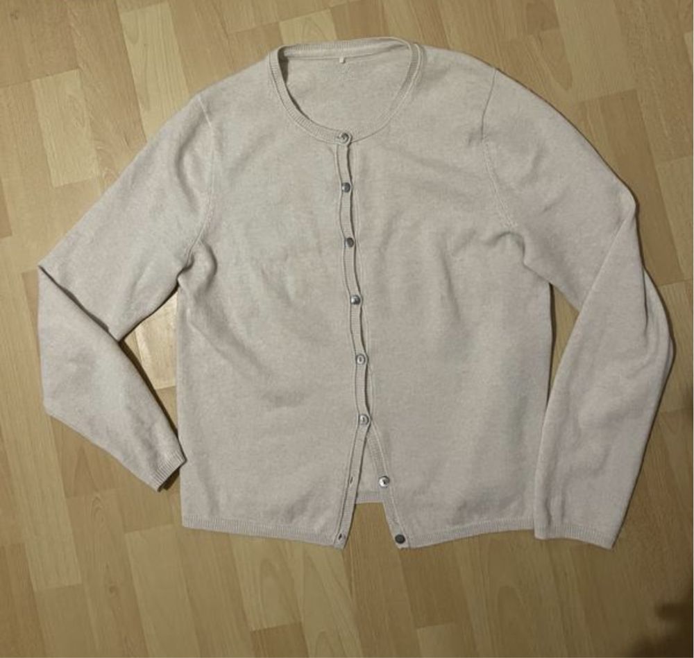 Джемпер кофта светр лонг кашемір натуральний