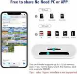 Czytnik kart sd tf do iphone loydia