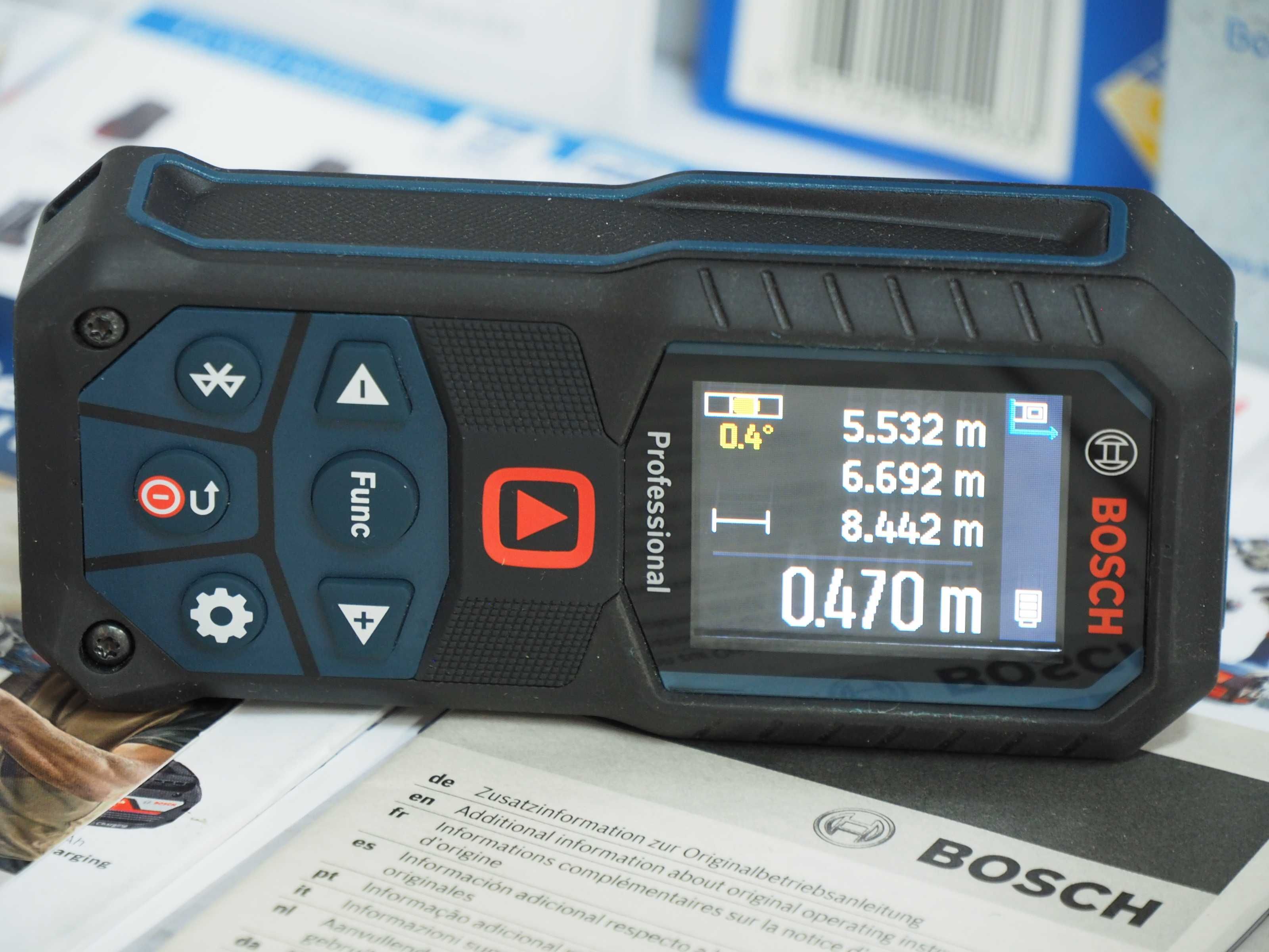 BOSCH GLM 50-27C dalmierz laserowy HEAVY-DUTY odporny IP65 wurth aeg
