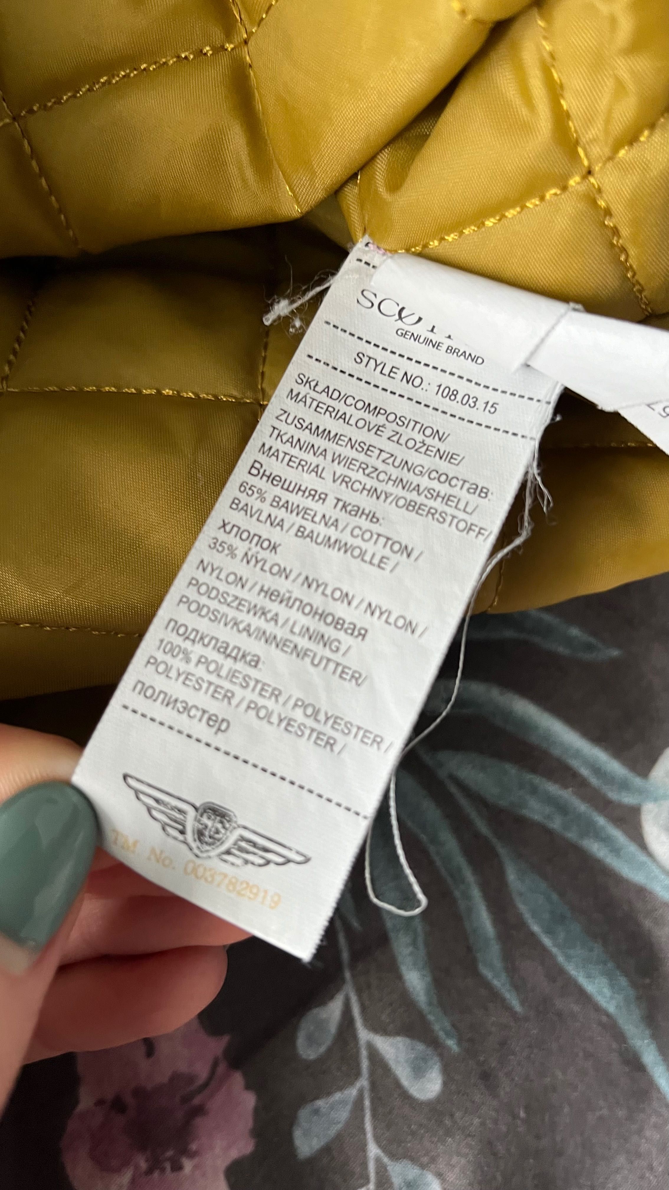 Scotfree scøtfree M 38 granatowa męska kurtka parka  #scotfree