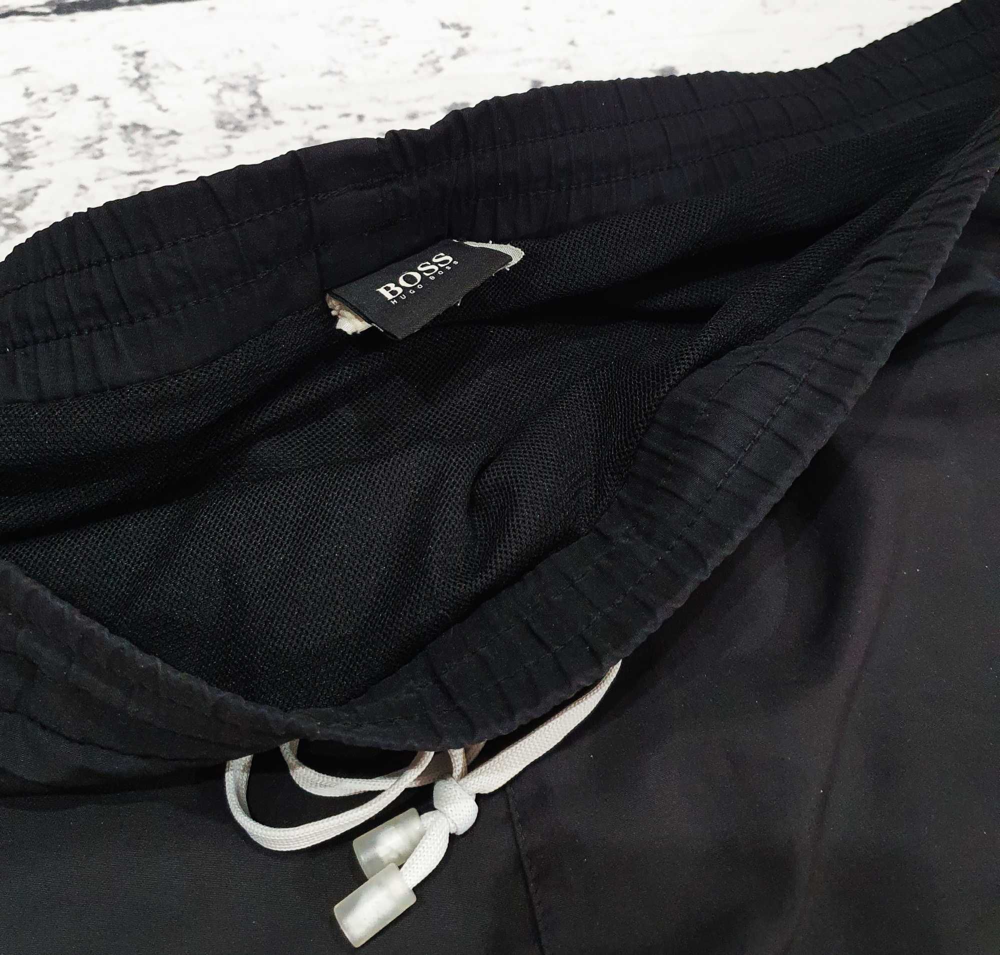 HUGO BOSS * spodenki * szorty * kąpielowe * męskie * czarne * M