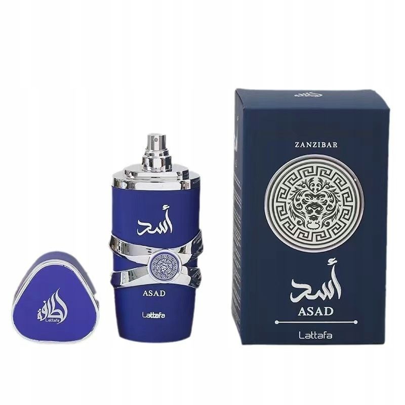 Lattafa Asad Zanzibar Woda perfumowana EDP Męskie Trwały Zapach 100 ml