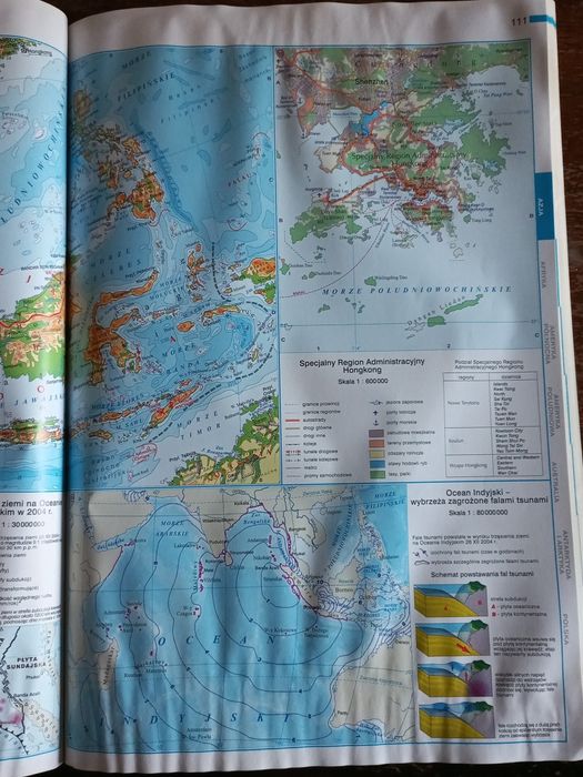 Atlas geograficzny dla LO i technikum