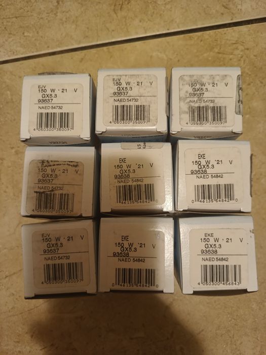 Żarówka halogenowa GX 5.3  150 W 21 V