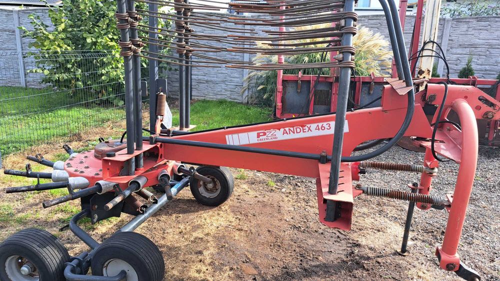 czesci przetrząsarki  zgrabiarki stoll fella krone deutz niemeyer pz