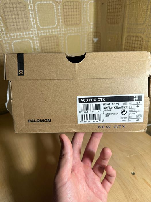 Кросівки Salomon ACS PRO GTX Gore-Tex 280 мм ОРИГІНАЛ