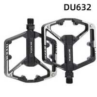 MEROCA DUAL DU632 pedały platformowe aluminiowe czarne enduro dh mtb