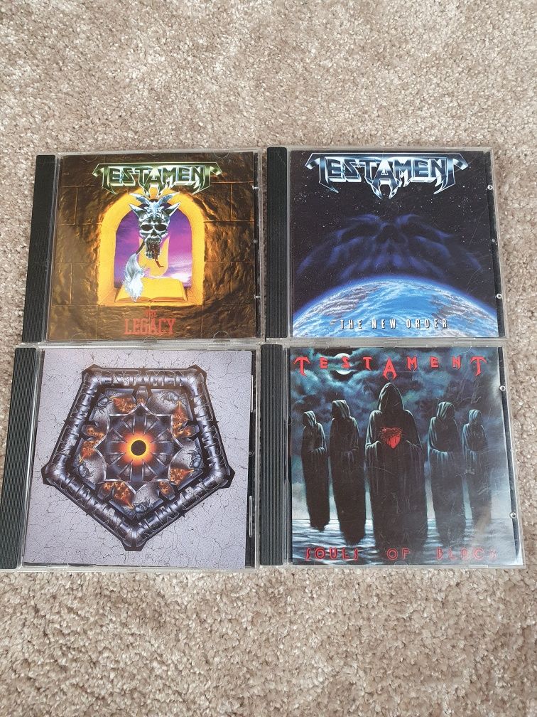 Testament zestaw 4  płyt CD