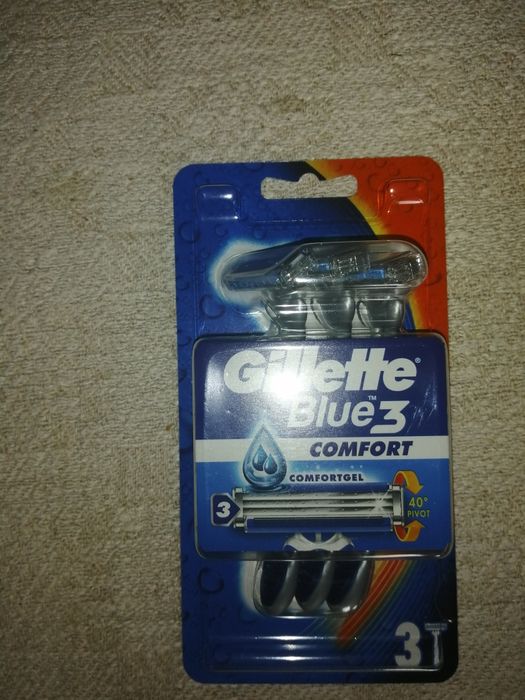 Станки для бритья Gillette Blue 3 Comfort.