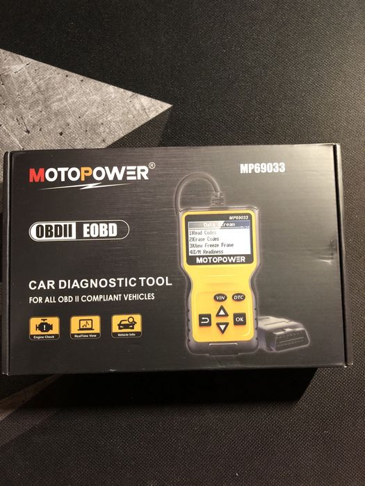 skaner diagnostyczny MOTOPOWER MP69033 OBD2