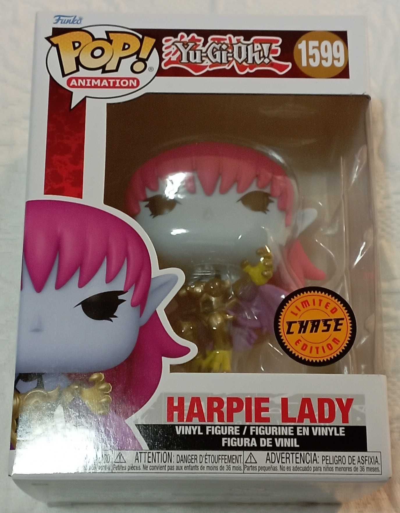 funko pop yu gi oh! 1599 harpie lady chase