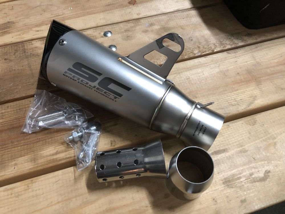 Wydech Tłumik Sc Project Końcówka Wydechu Przelot 51 mm
