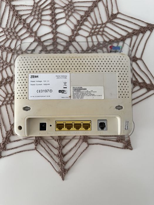 Роутер ZTE ZXV10 H108L