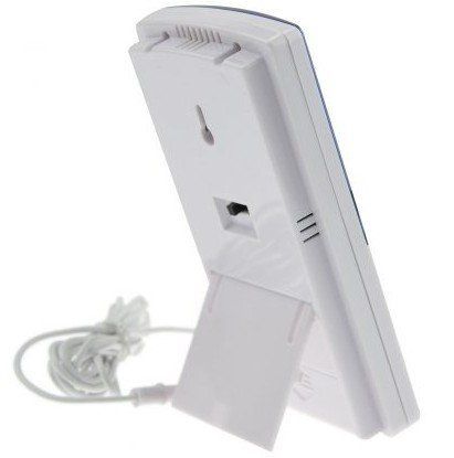 Relógio, termómetro, higrómetro digital com sensor externo