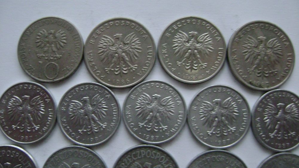 Monety z czasu PRL-u.