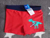 NOWE spodenki szorty kąpielowe kąpielówki pepco 98 104 dinozaur dino