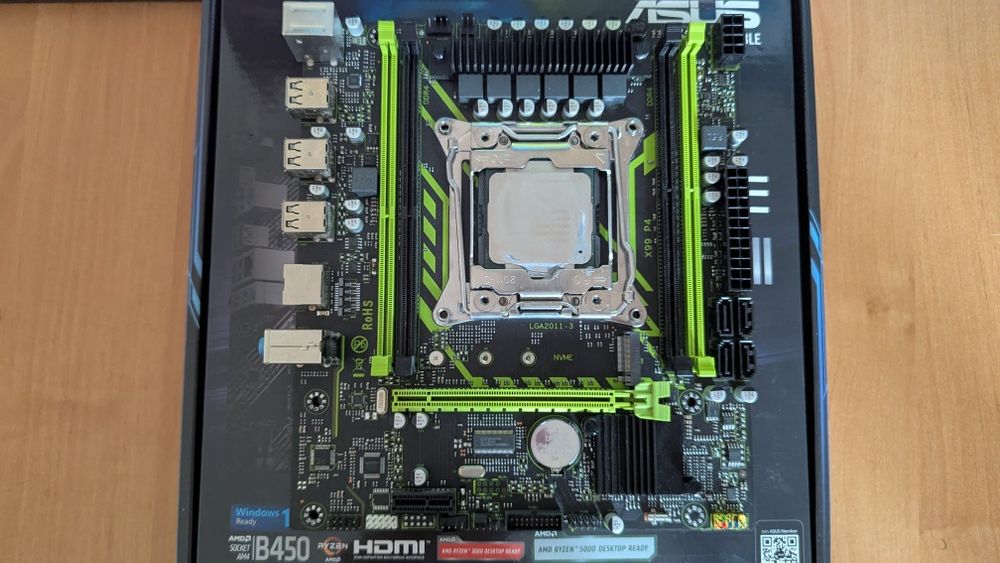 Intel xeon e5 2670 v3 & motherboard X99-p4