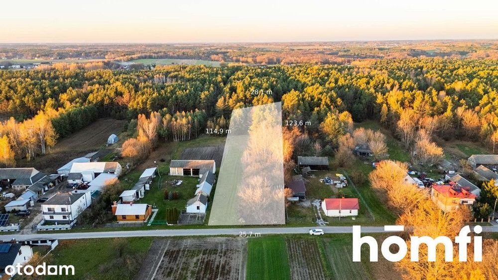 Działka w spokojnej okolicy, miejsce na Twój dom