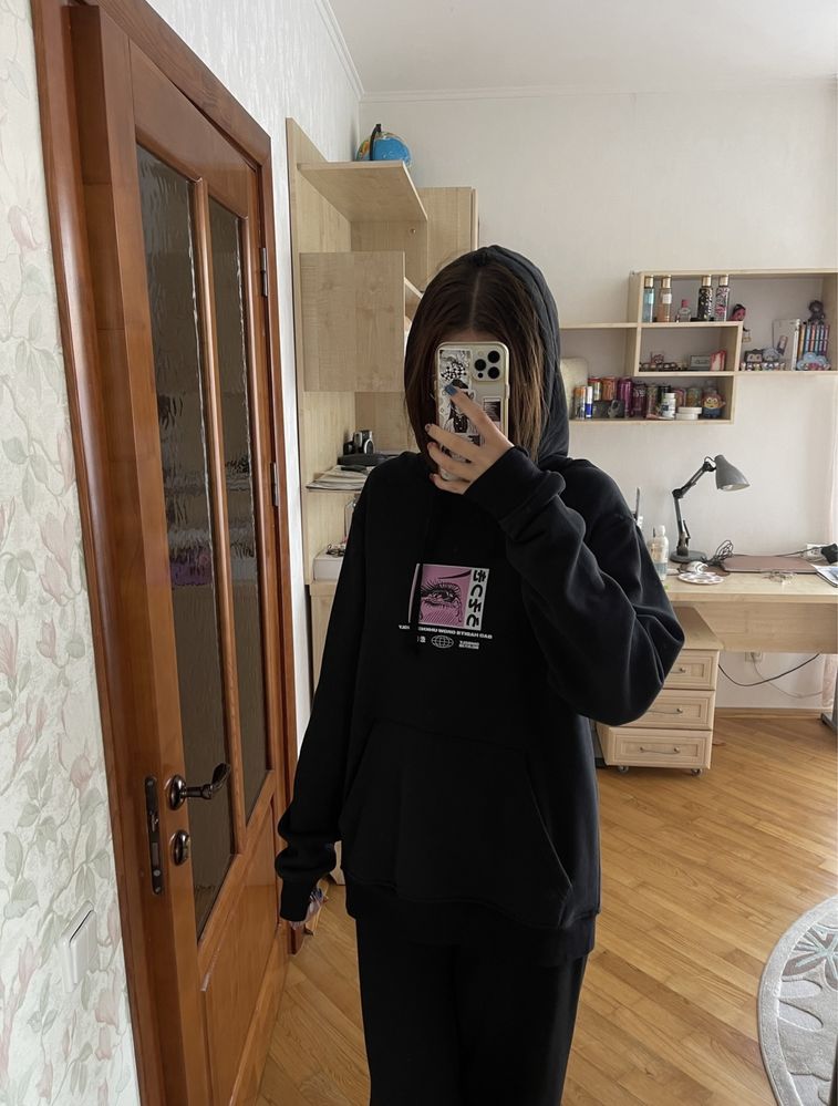 Аніме худі cropp