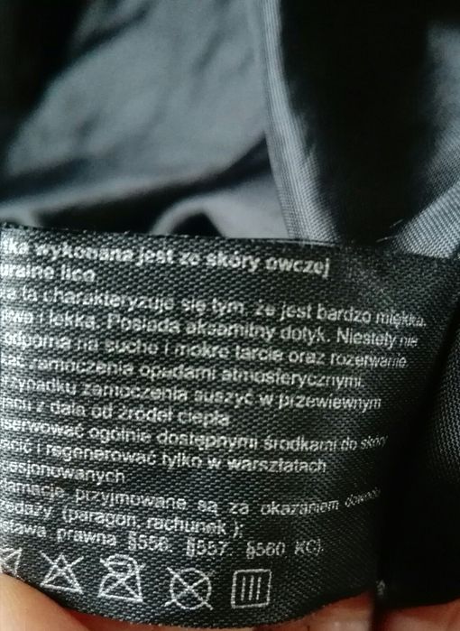 Płaszcz damski skóra