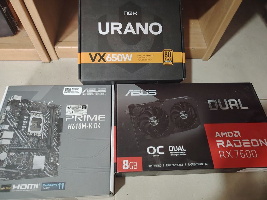 Computador Asus + setup completo com monitor rato teclado