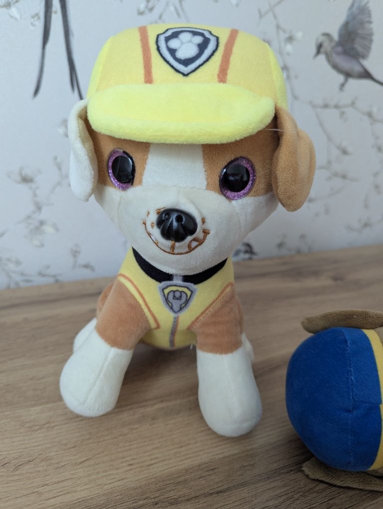 М'які іграшки paw patrol щенячий патруль гонщик, кремез