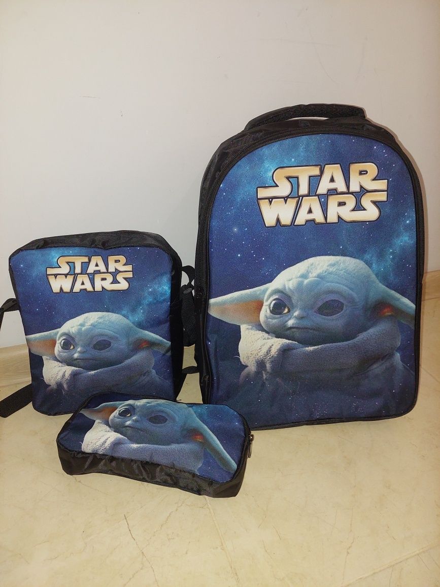 Шкільний  рюкзак (комплект), з принтом майстер  йода, зоряні війни