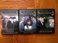 Filmy DVD. Wielcy detektywi. Sherlock Holmes. nr.: 14, 17, 18