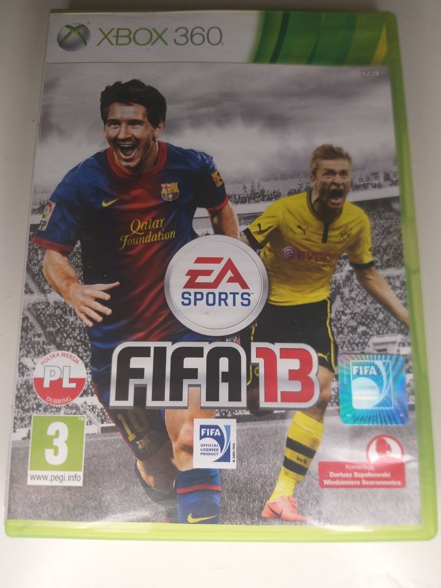 Gra FIFA 13 Xbox 360 pudełkowa PL płyta x360 na konsole fifa