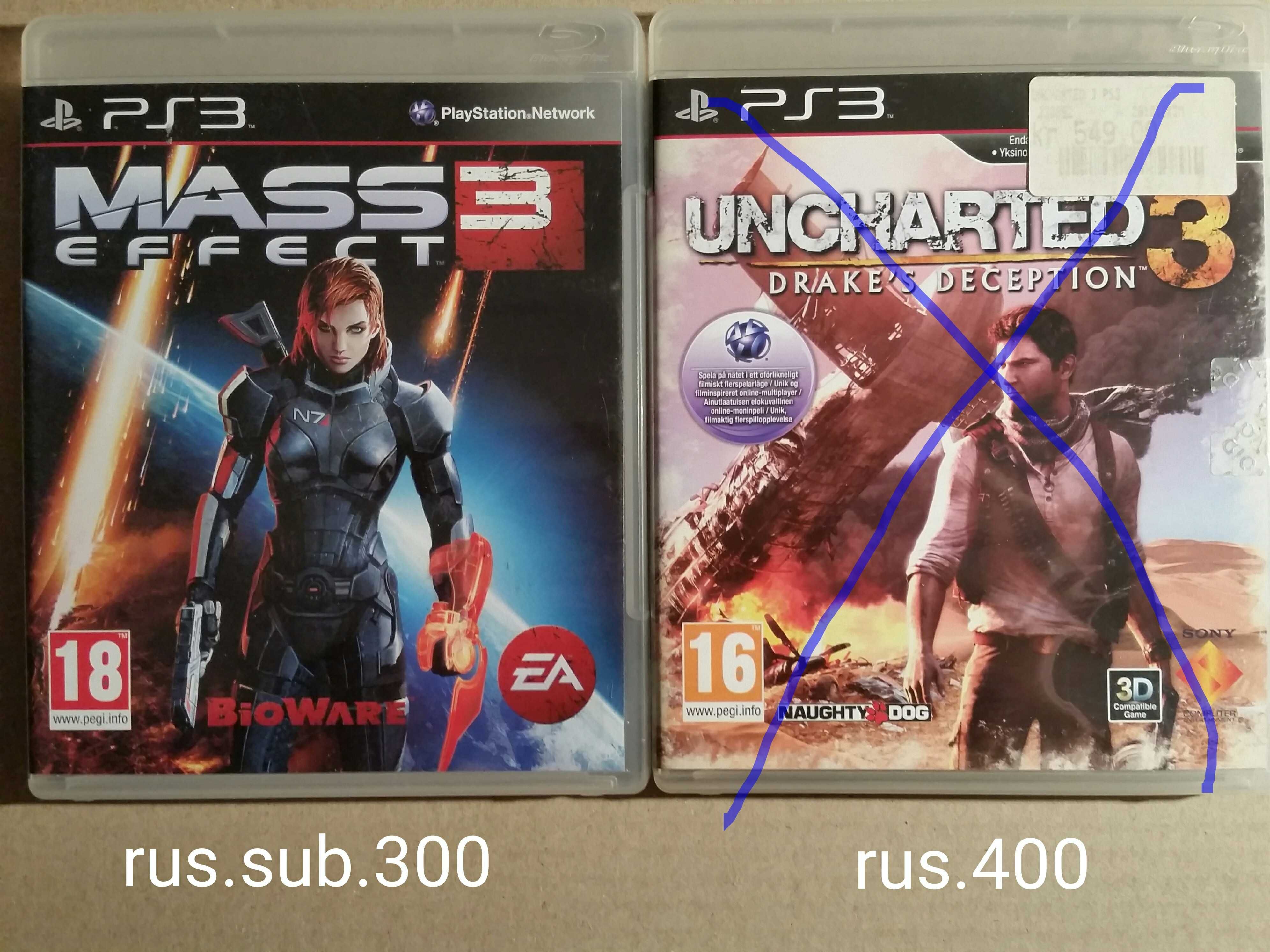 Игры для приставки PS3