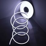 Супер яркая неоновая led лента для дома, для авто. 5m Белая 12V-220V